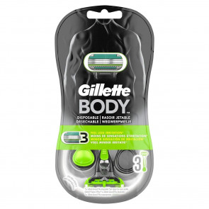 Одноразовая бритва для тела Gillette Body Razor Disposables (3 шт)
